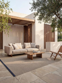 In- & Outdoor Rug Arvea Cream/Blue