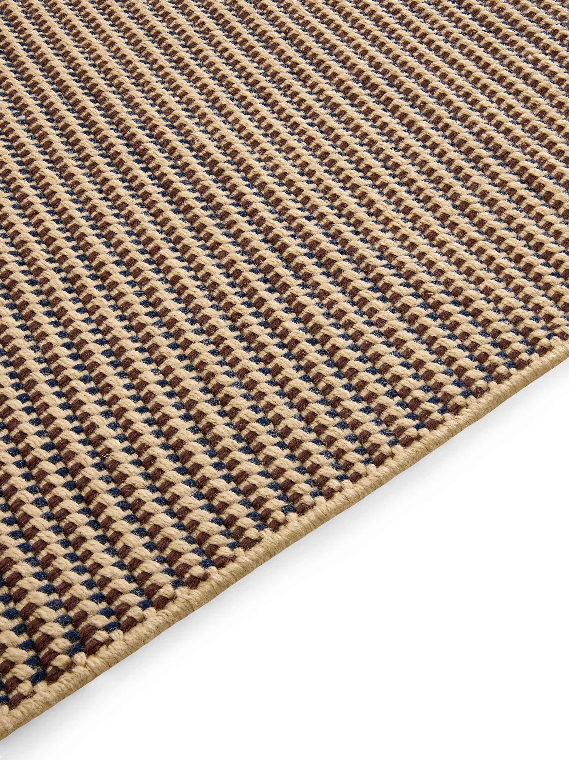 In- & Outdoor Rug Arvea Blue/Brown