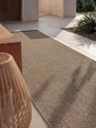 In- & Outdoor Runner Arvea Blue/Brown