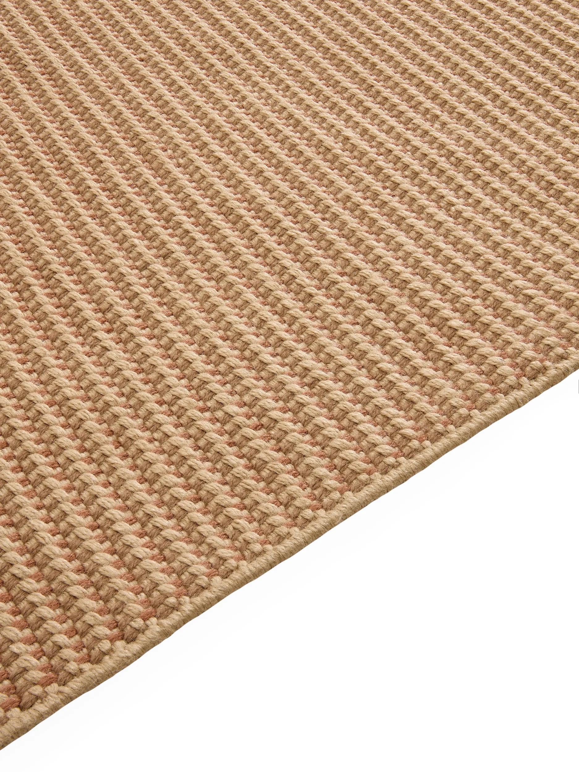 In- & Outdoor Runner Arvea Cream/Terracotta