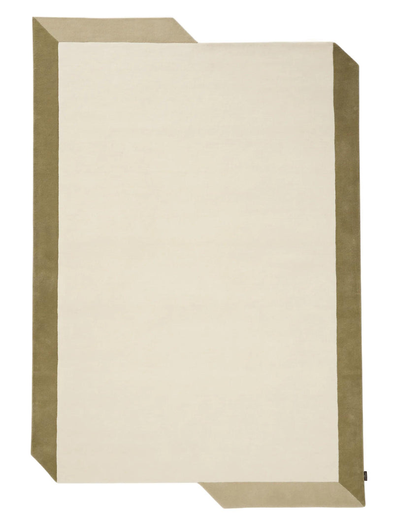 Wool Rug Aspect Cream/Green