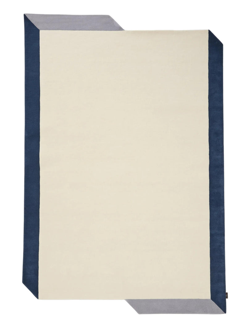 Wool Rug Aspect Cream/Blue