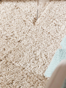Shaggy rug Ava Beige