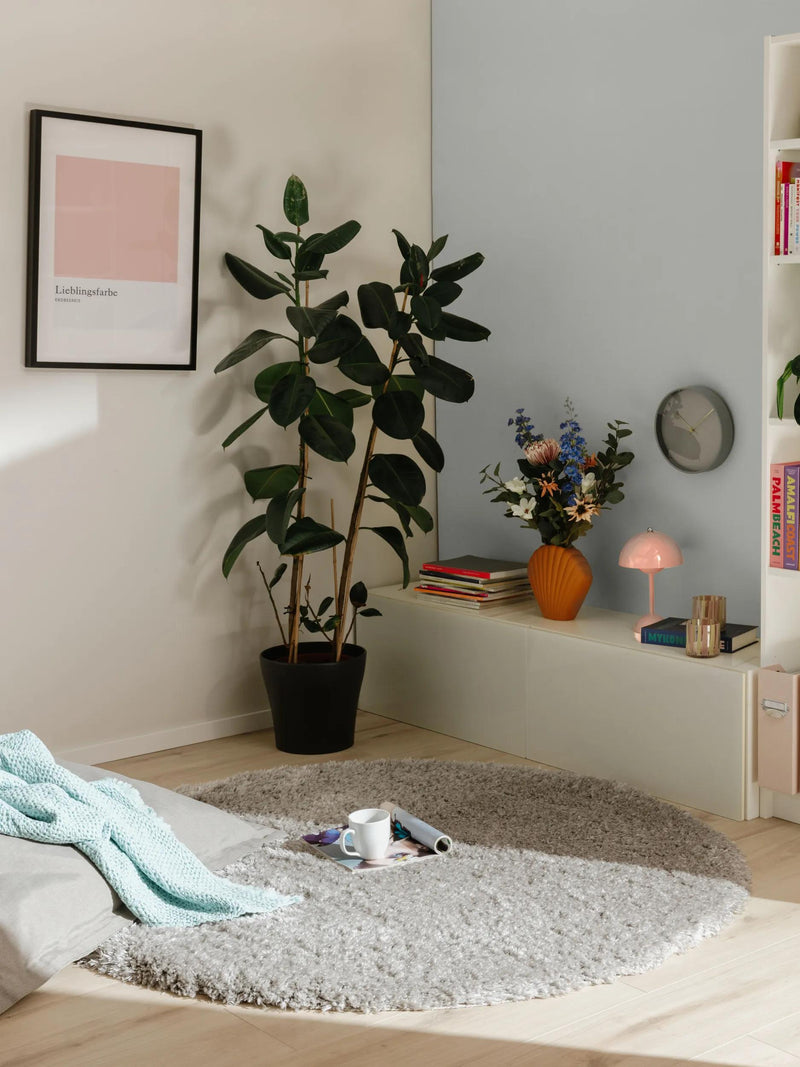 Shaggy rug Ava Grey