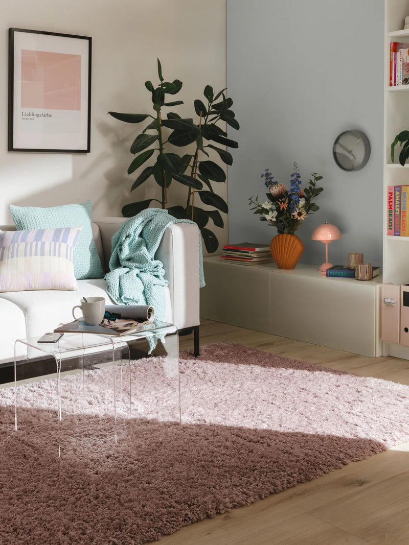 Shaggy rug Ava Rose