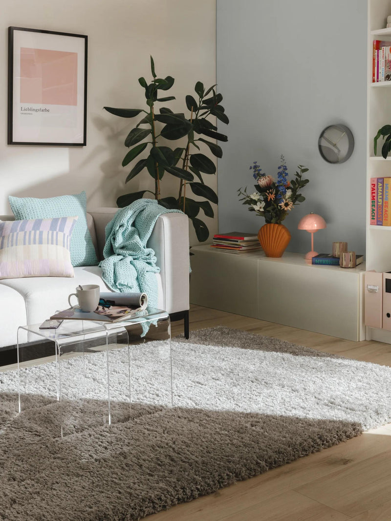 Shaggy rug Ava Grey