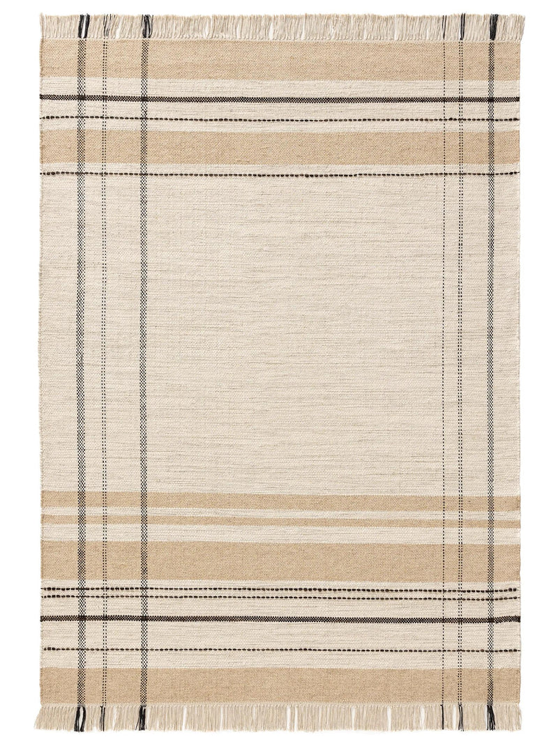 Wool Rug Bahati Beige