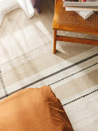 Wool Rug Bahati Beige