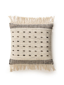 Cushion Cover Bahati Black/White