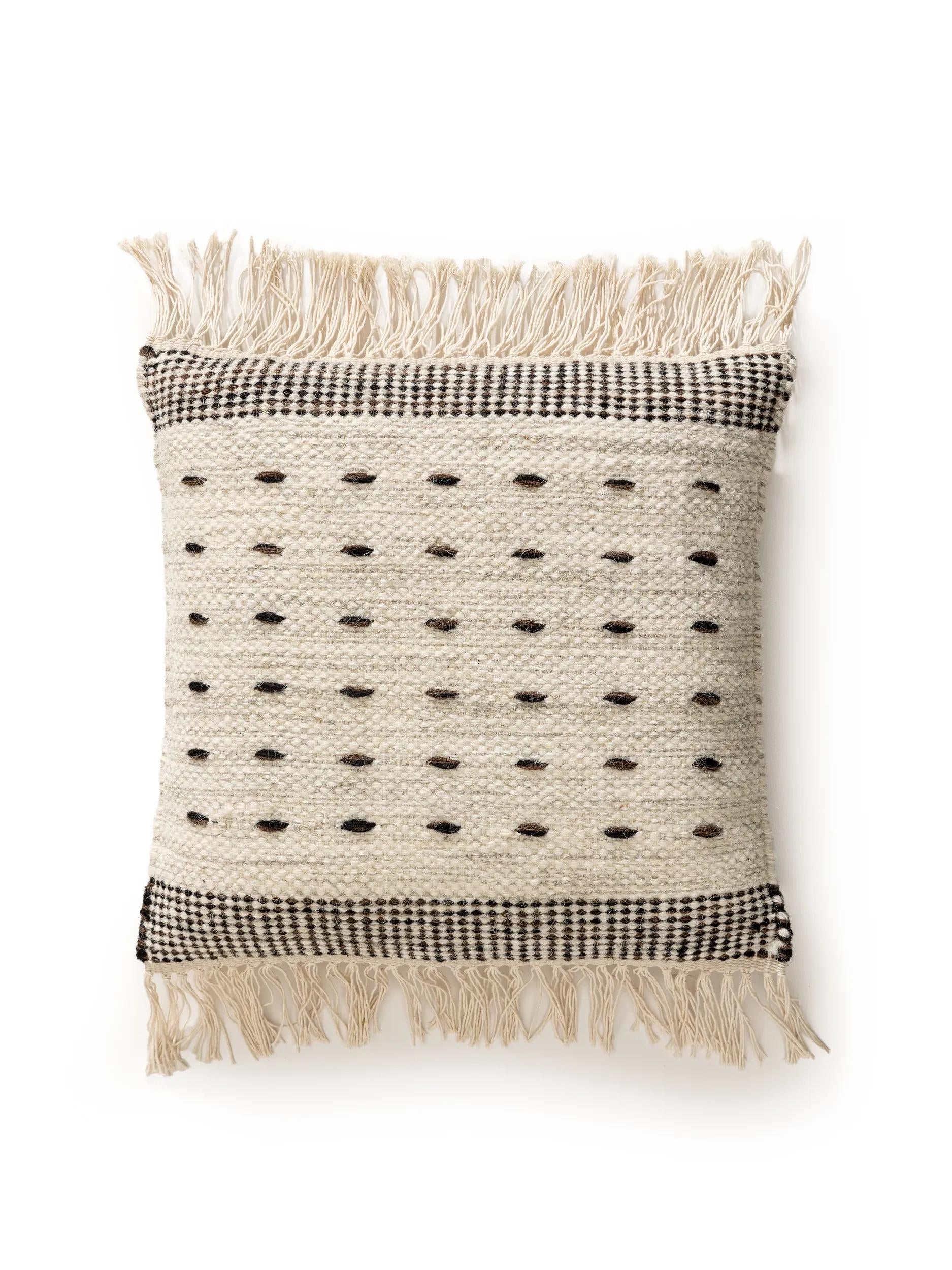 Cushion Cover Bahati Black/White