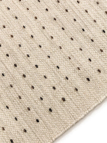 Wool Rug Bahati Black/White
