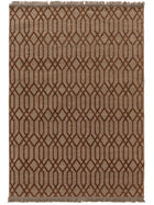 Juteteppich Bailey Terrakotta