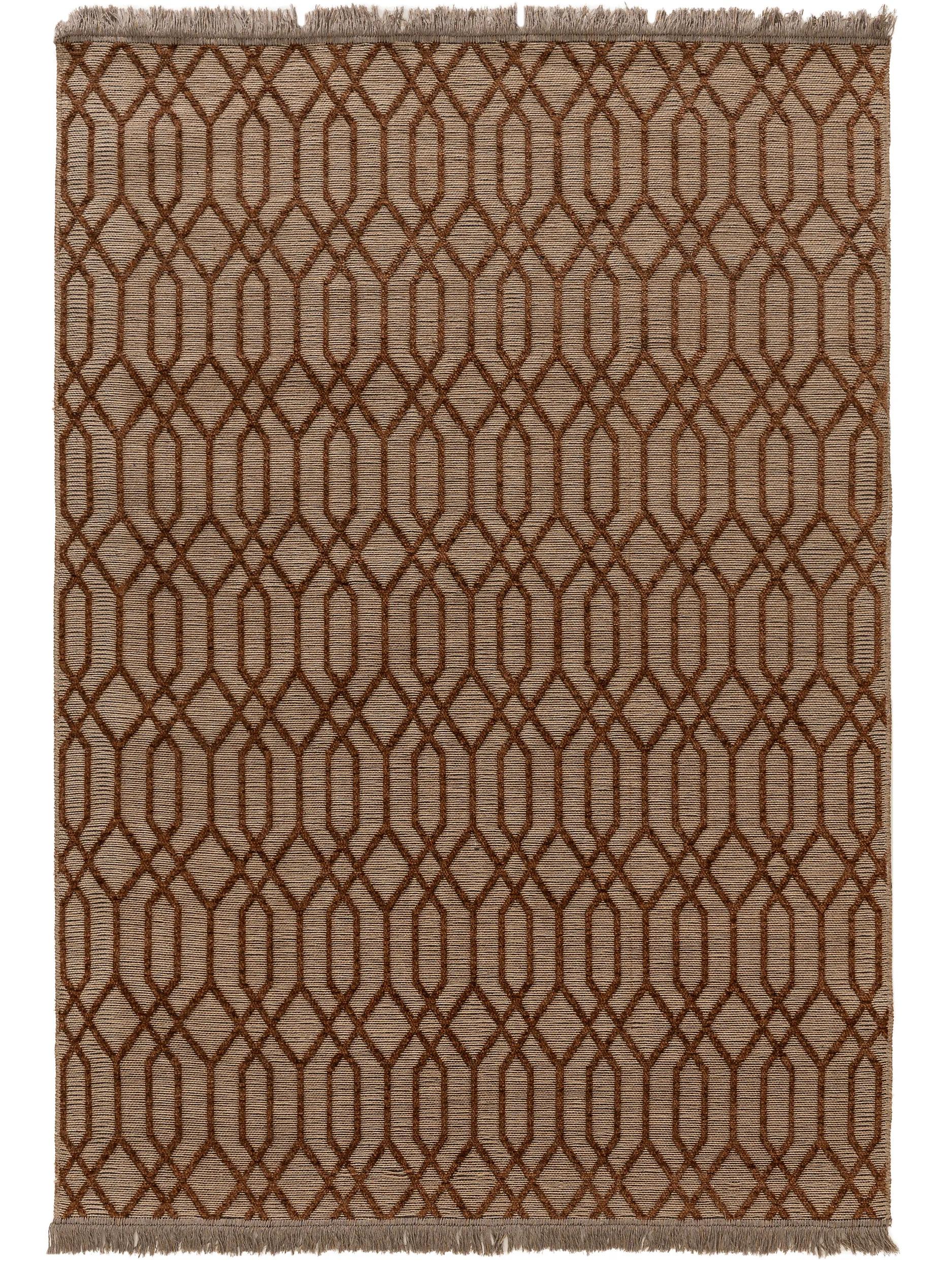 Juteteppich Bailey Terrakotta