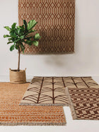 Juteteppich Bailey Beige/Braun