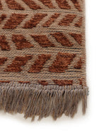 Juteteppich Bailey Terrakotta