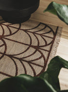Juteteppich Bailey Beige/Braun