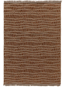 Juteteppich Bailey Terrakotta