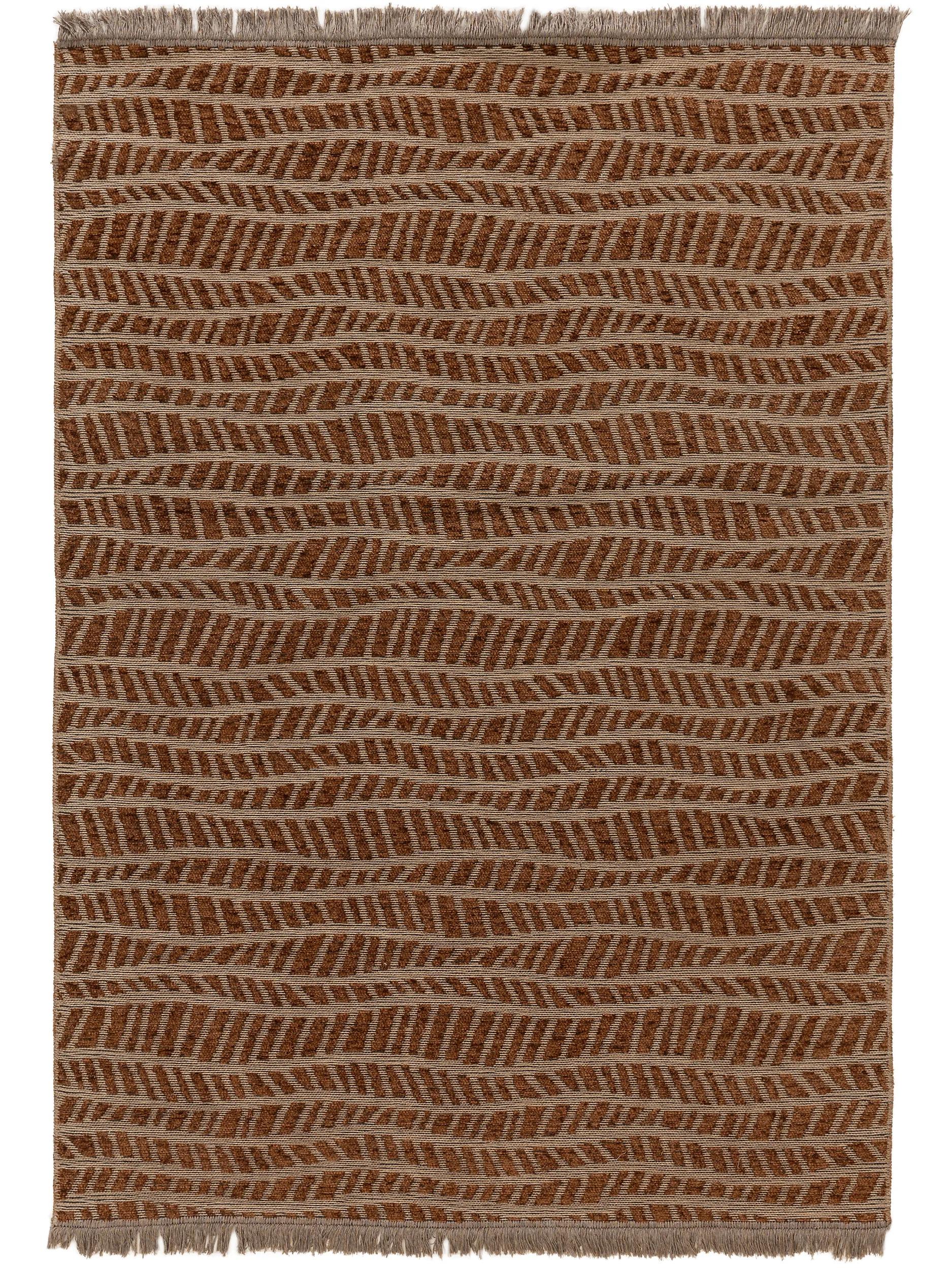 Juteteppich Bailey Terrakotta