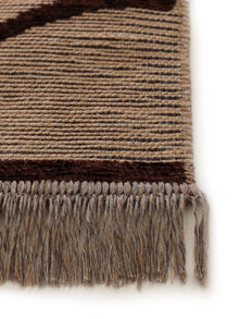 Juteteppich Bailey Beige/Braun