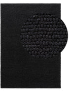 Wool Rug Beads Charcoal
