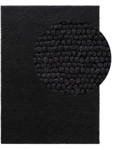 Wool Rug Beads Charcoal