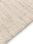 Wool Rug Beads Beige