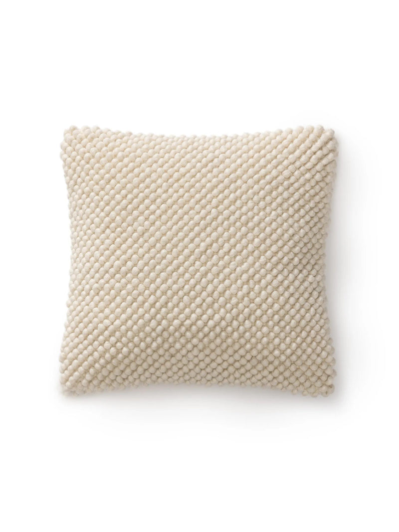 Cushion Cover Beads Cream