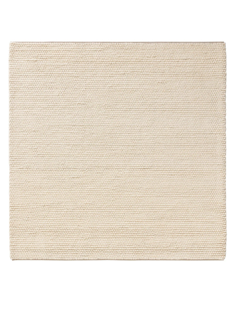 Wool Rug Beads Cream