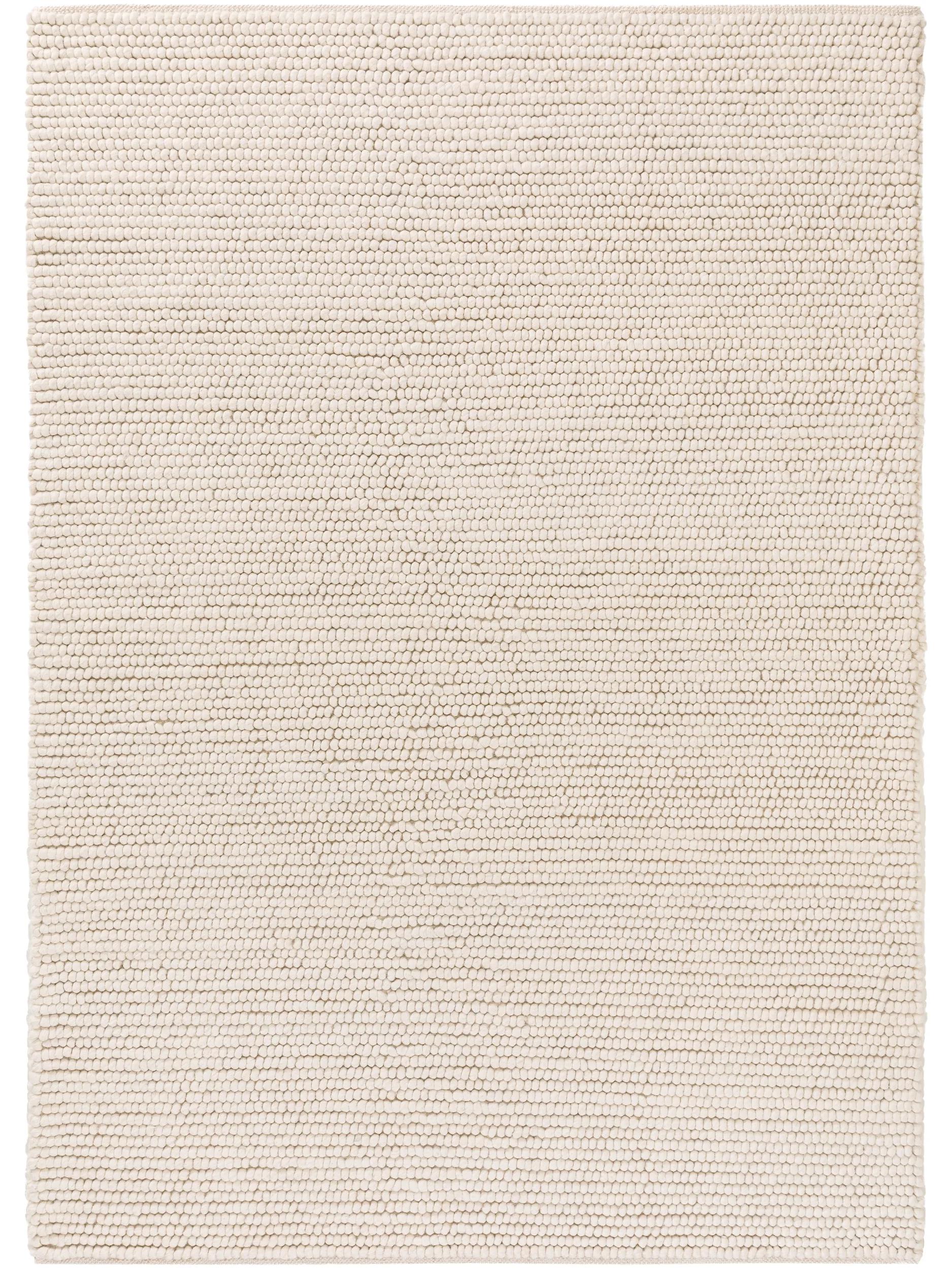 Wool Rug Beads Cream