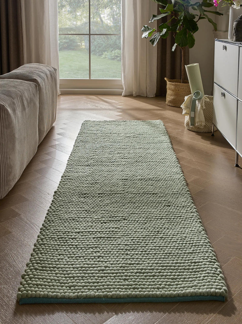 Wool Runner Beads Green