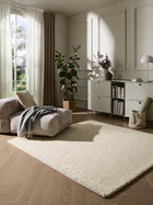 Wool Rug Beads Cream