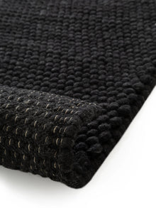 Wool Rug Beads Charcoal