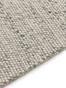 Cuentas de corredor de lana gris claro