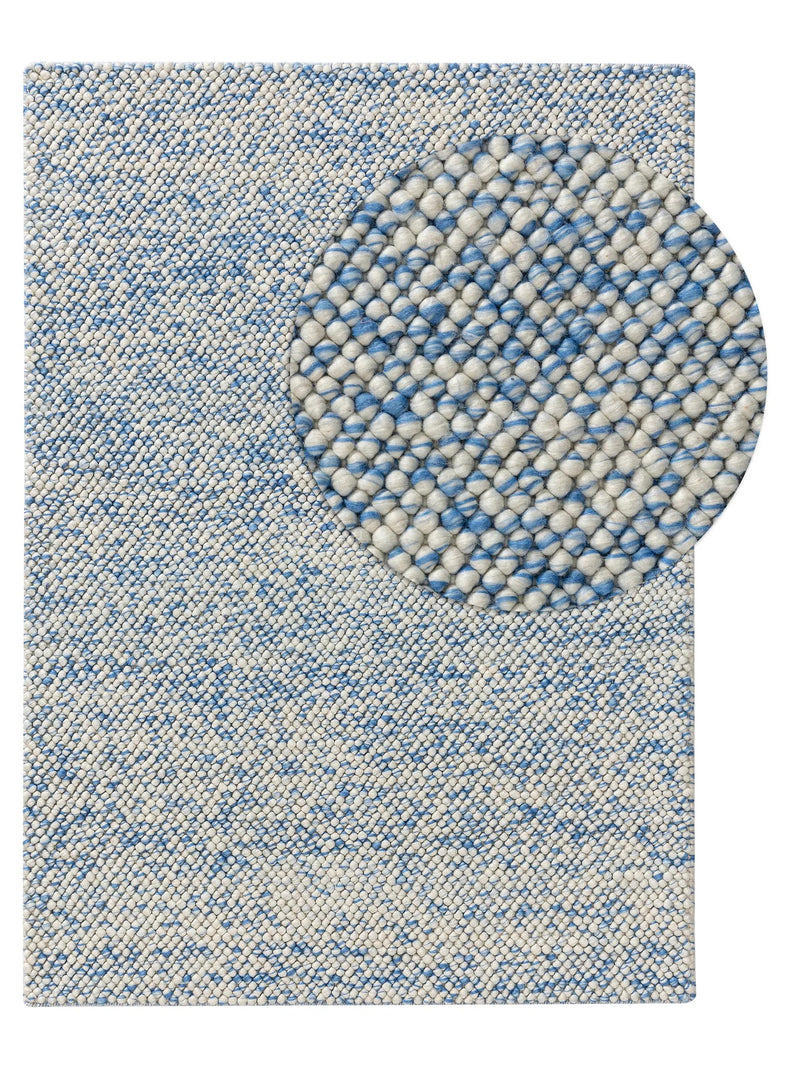 Kids rug Beady Blue