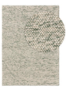 Kids rug Beady Green