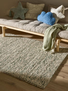Kids rug Beady Green