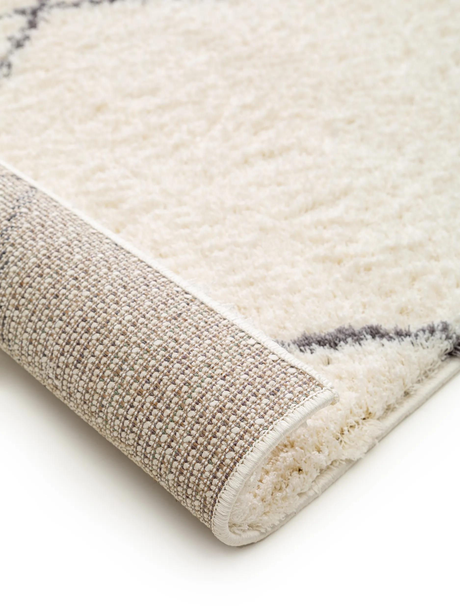 Shaggy rug Benno Cream