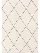 Shaggy rug Benno Cream