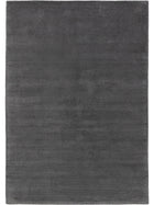 Wool Rug Bent Charcoal