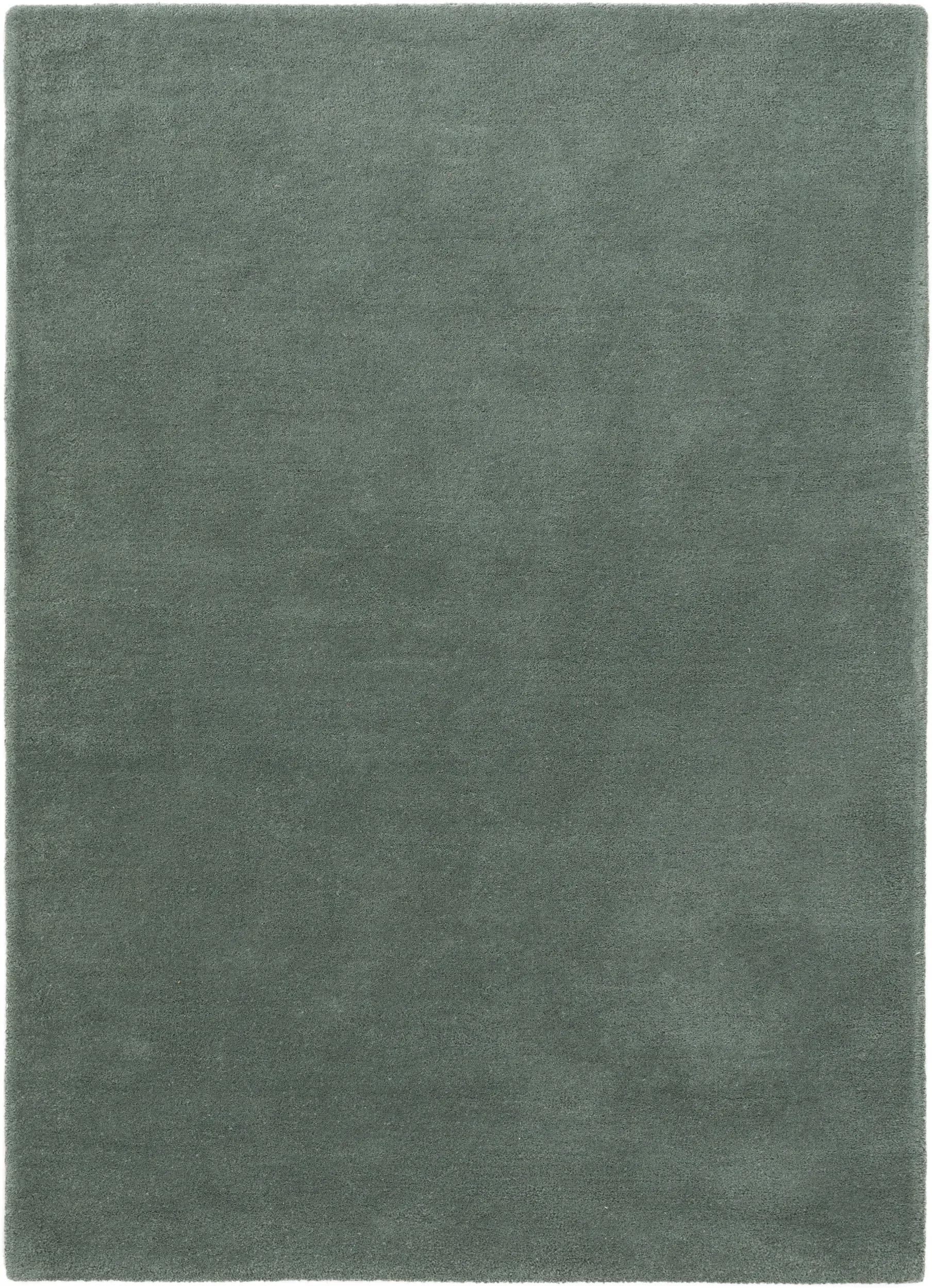 Wool Rug Bent Green