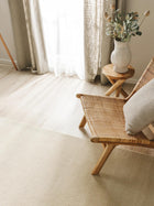 Wool Rug Bent Cream