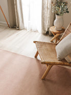 Wool Rug Bent Rose