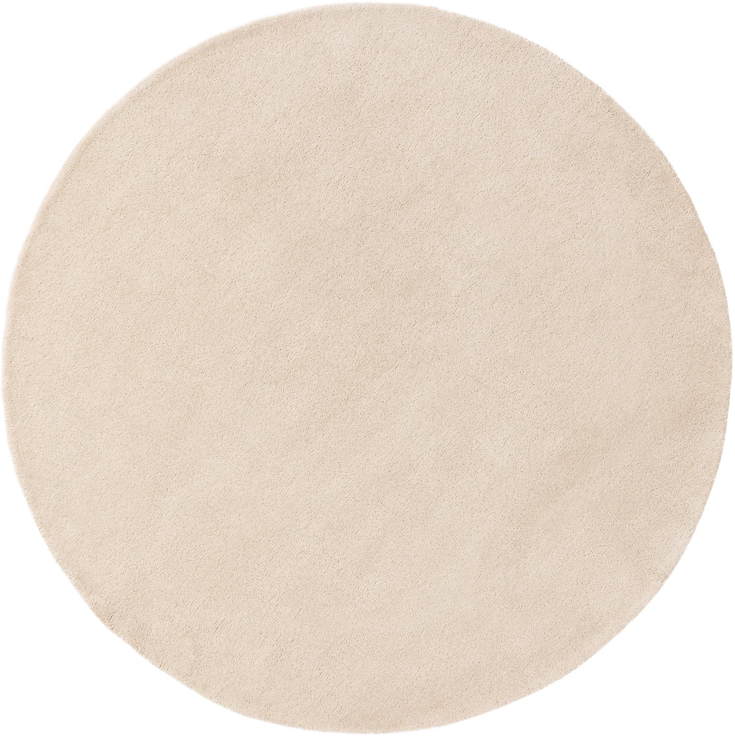 Wool Rug Bent Cream