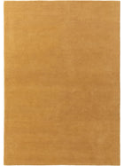 Wool Rug Bent Yellow