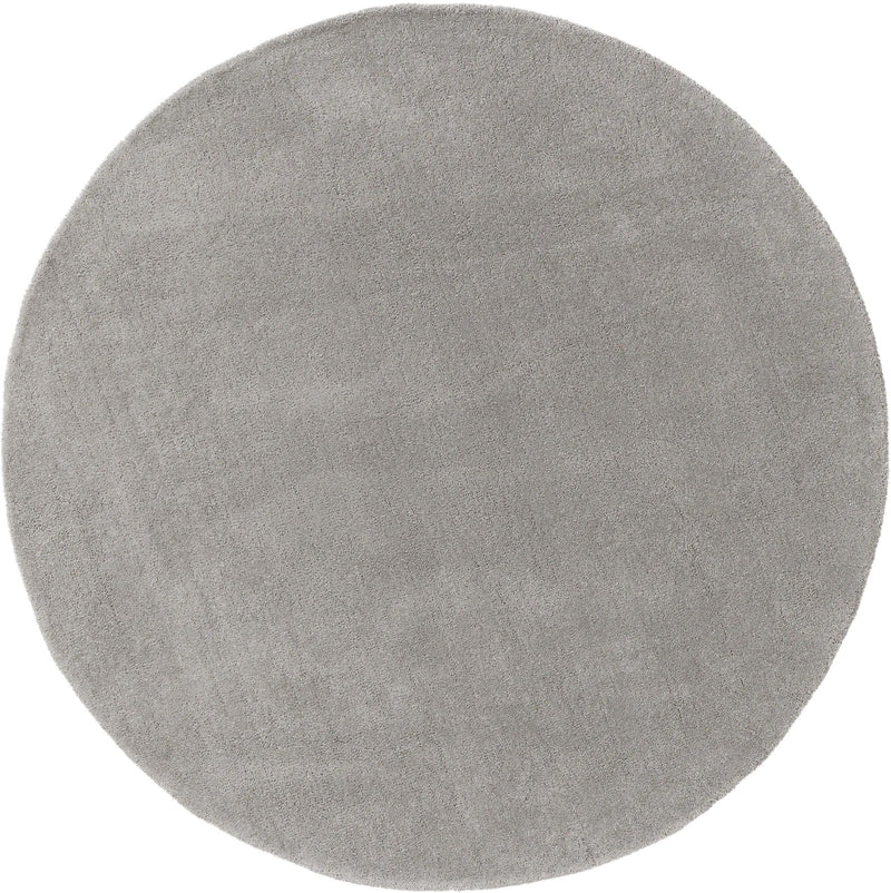 Wool Rug Bent Grey