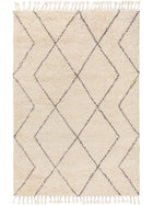 Wool rug Beppo Beige