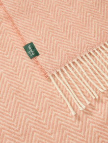 Couverture en laine Bianca Rose