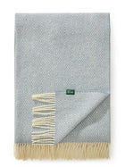 Couverture en laine Bianca bleue