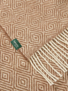 Couverture en laine Bianca Brown