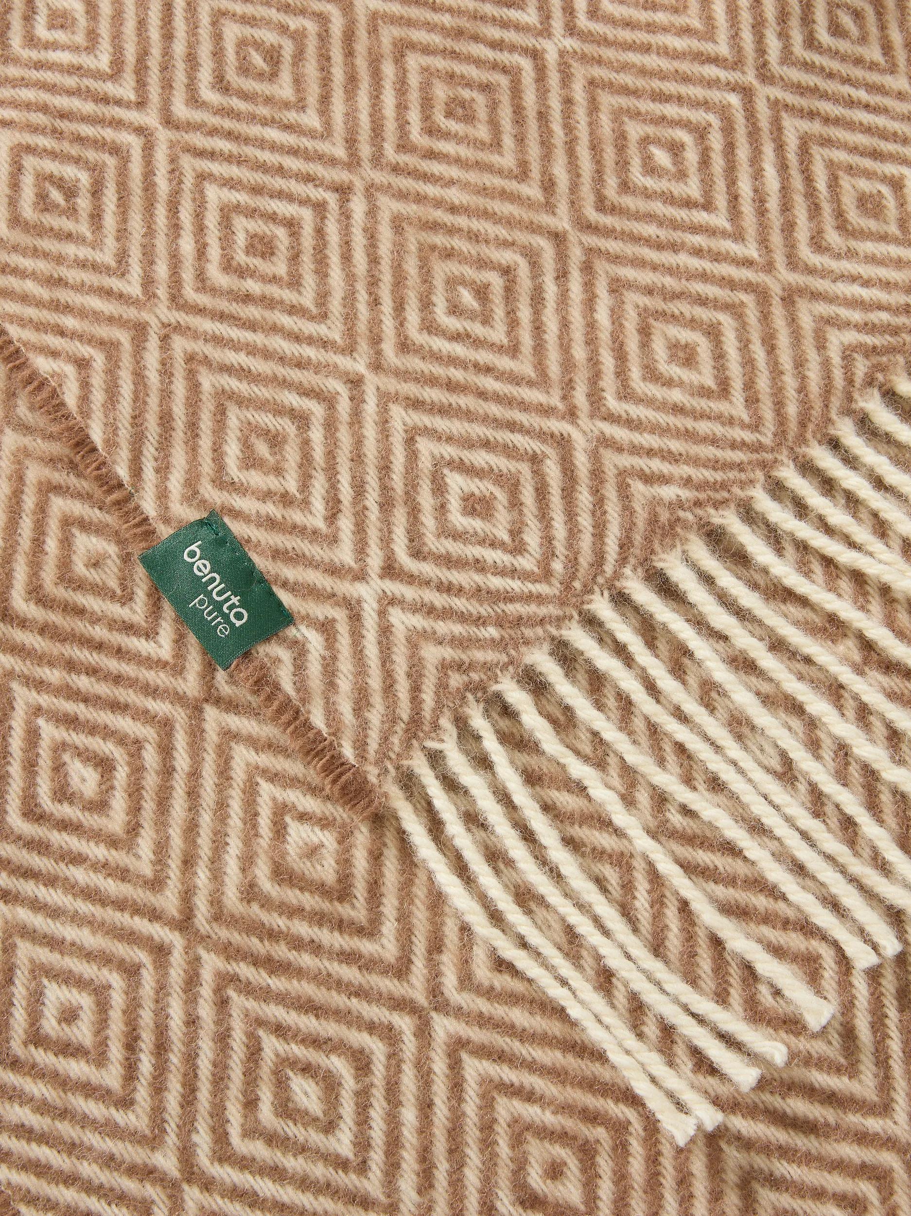 Couverture en laine Bianca Brown